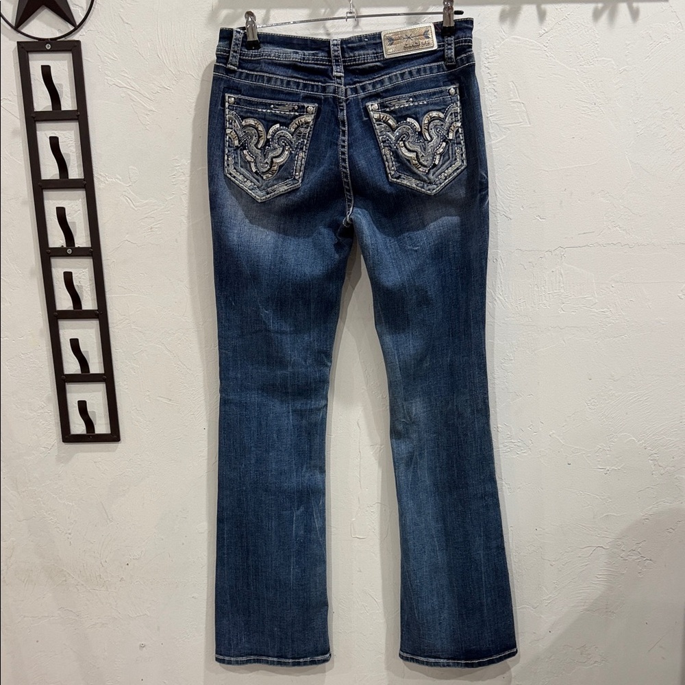 Grace Women's Dark Blue Boot Cut Jeans